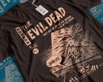 The Evil Dead Movie T-shirt: Vintage Horror Unisex Graphic Tee