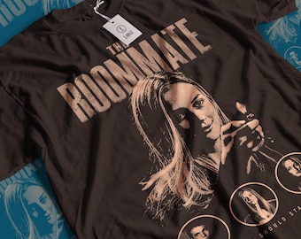 Camiseta de la película El compañero de cuarto: Camiseta gráfica unisex de terror vintage