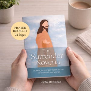 Surrender Novena (Fr. Dolindo) | Peace and Trust | Anxiety Relief | Printable PDF Prayer Booklet