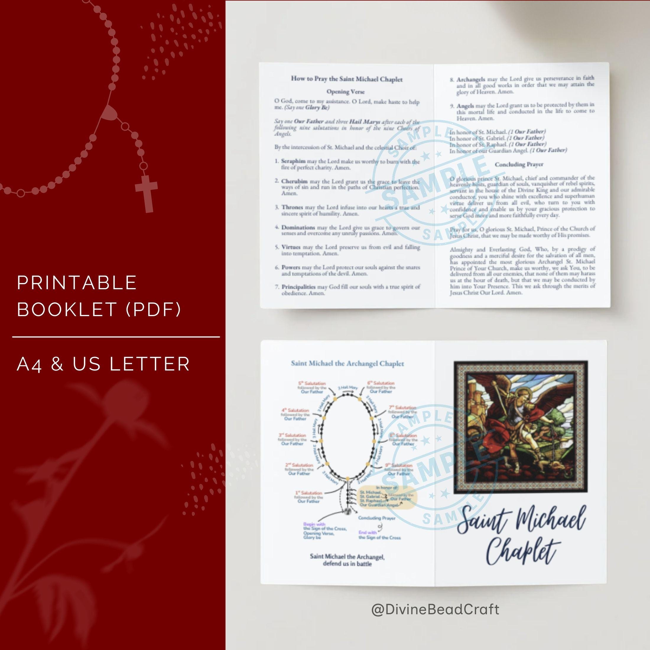 St. Michael the Archangel | Chaplet for Protection | Spiritual Warfare ...