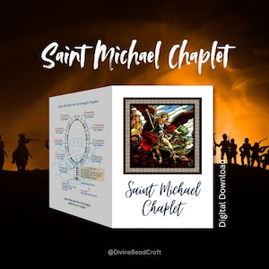 St. Michael the Archangel | Chaplet for Protection | Spiritual Warfare | Printable PDF Prayer Guide