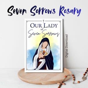 Seven Sorrows of Mary | Our Lady of Sorrows | Friday devotion | Printable PDF Prayer Guide