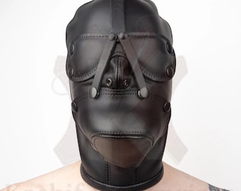 Hand Made Fessels Leder Maulkorb Maßanfertigung