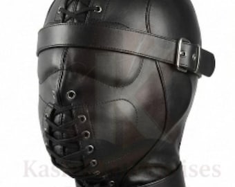 Handmade Leather Hood - Custom Made to Measure
