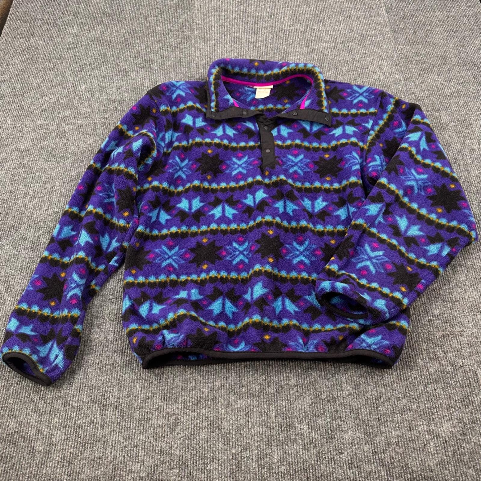 90s Ll Bean Fleece Pullover - Etsy