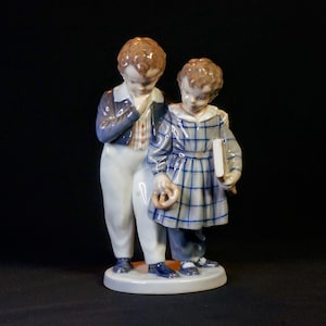 Royal Copenhagen 1761 Flight to America Figurine Christian Thomsen