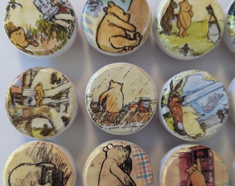 Tiradores de madera para muebles infantiles