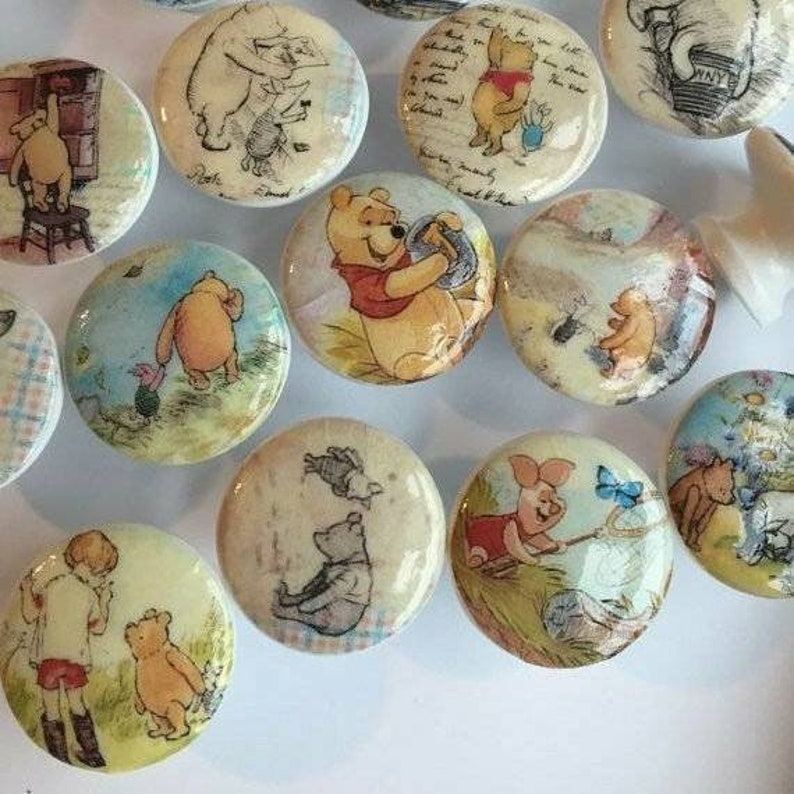 Large Dresser drawer knobs large pulls wood knobs decorated Etsy