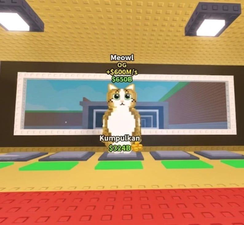Meowl - Secret - Roblox Steal A Brainrot - Cheapest - Etsy Australia