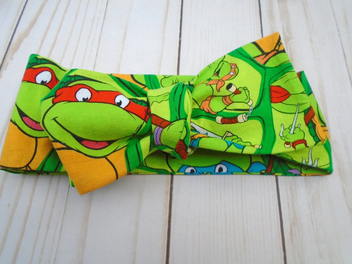 Teenage Mutant Ninja Turtles Baby Headband TMNT Headband | Etsy