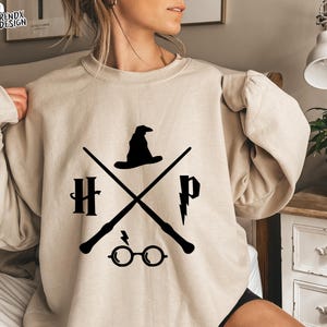 Wizard Inspired Sweatshirt & Hoodie, Magical Fantasy Pullover, Wizard Gift