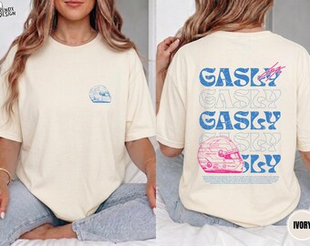 Pierre Gasly Retro T Shirt, Vintage Racing Shirt, Distressed Racing Tee, Old School Motorsport Graphic, Formula Racing Fan Shirt