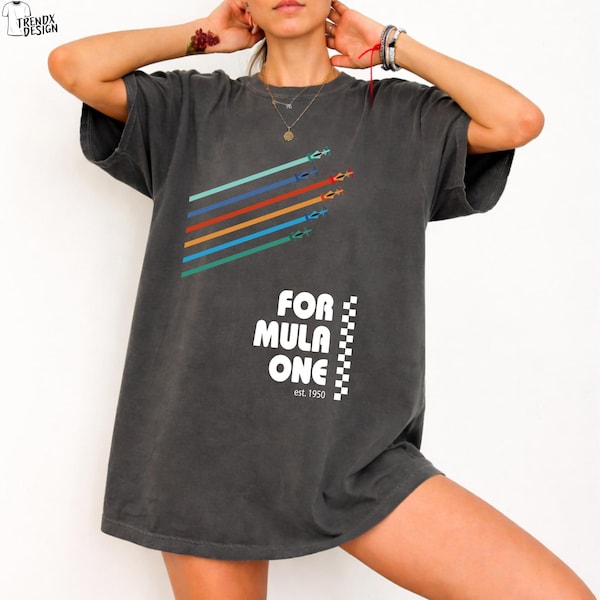 Formula Race T-Shirt | 1950s Inspired Racing Style Tee
