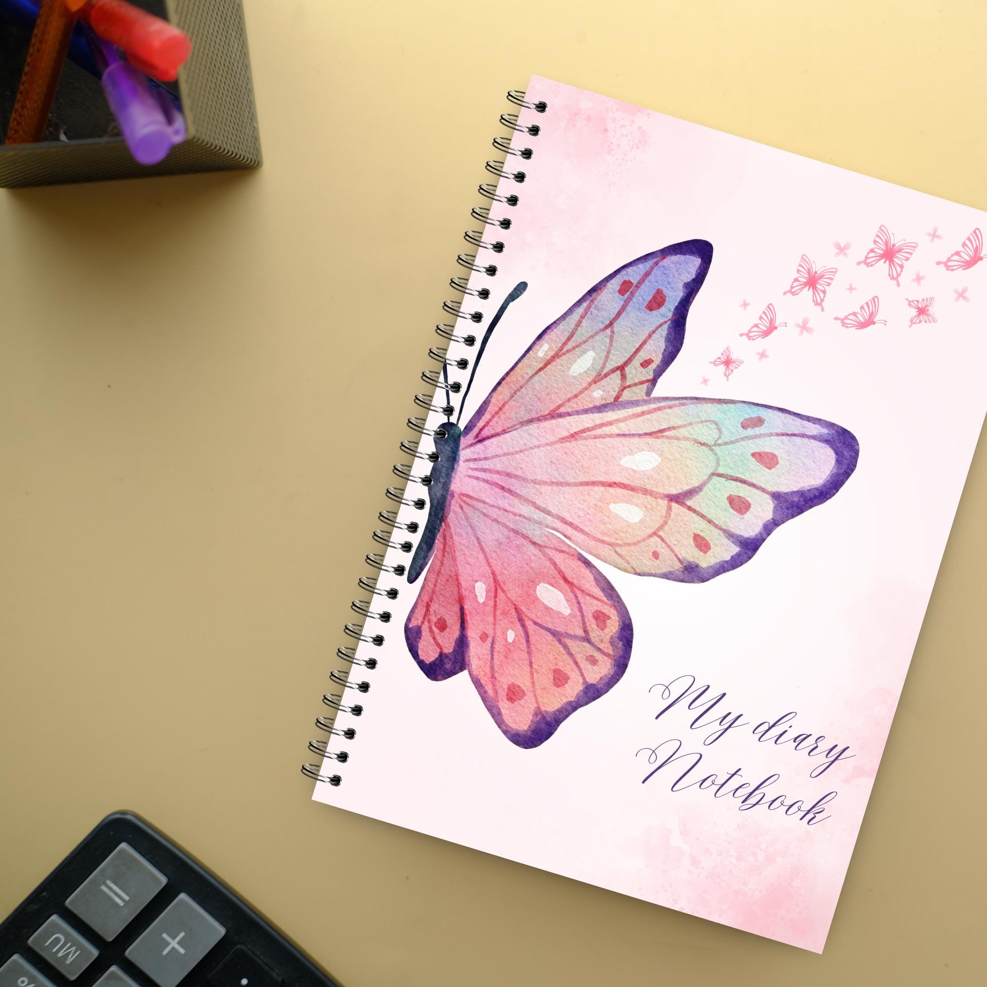 WFSM - Cuaderno De Mariposas, Diario De Mariposas, Bloc De Notas