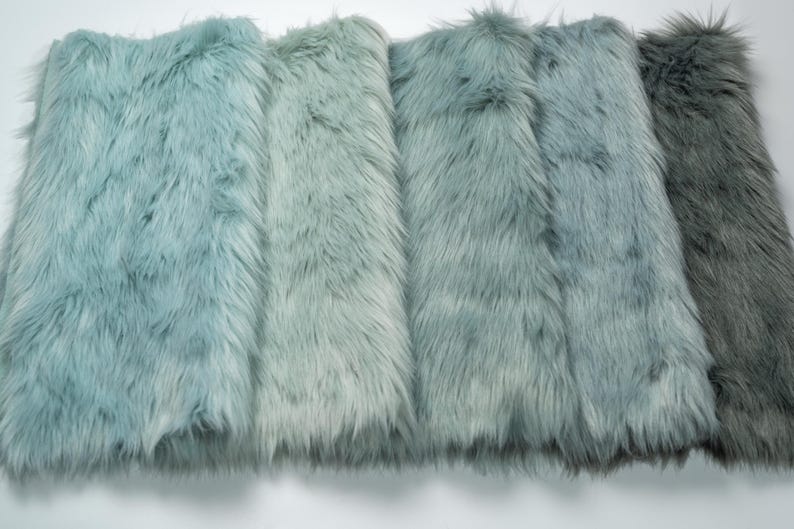 Moonfur Faux Fur Sample Swatch Cards 100colors - Etsy