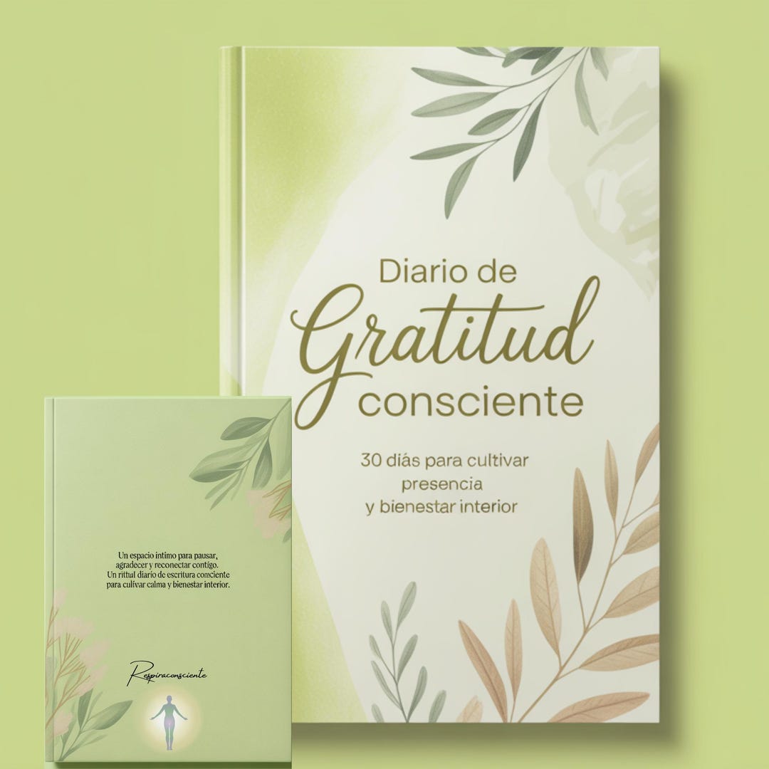 Diario de Gratitud Consciente - Journal de 30 Días en PDF Imprimible ...