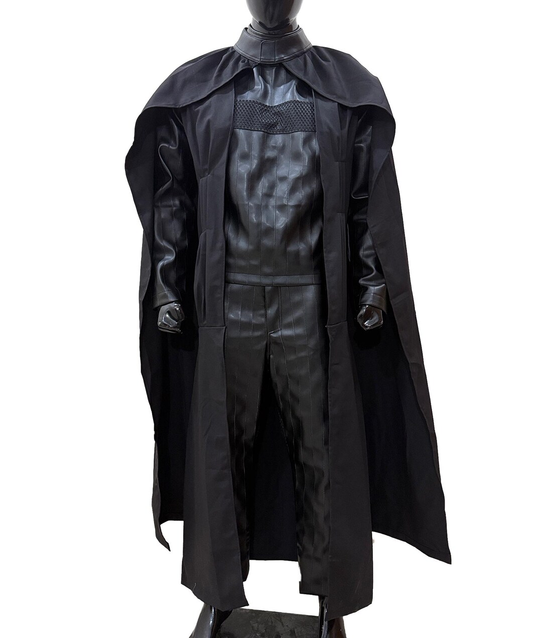 Deluxe Dark Lord Cosplay Darth Vader Suit - Full Sith Costume With Cape ...