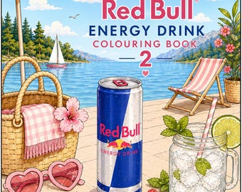 Energy Drink Book Color Vol. 2 | Summer Pages (Digital Download)