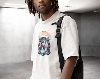 Melodious Greek Statue Graphic Tee – Elegant Female Sculpture T-Shirt, Classical Art Aesthetic Unisex Streetwear, Ancient Goddess Top