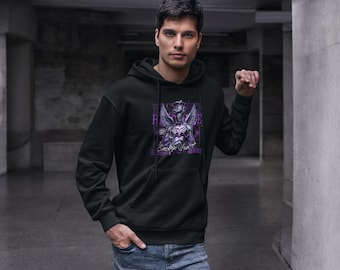 Broken Heart Angel Hoodie – Sad Angel Boy Graphic Pullover, Dark Aesthetic Unisex Streetwear, Grunge Emotional Art Angelic Hoodie