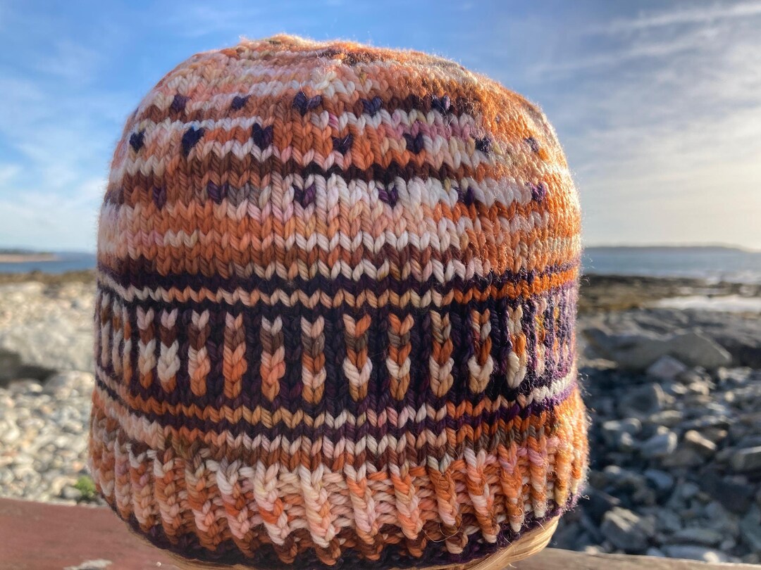 Hand Knit Toque-fall Colors - Etsy