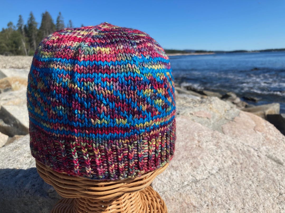 Toronto Toque Color Hand Knit Toque-jewel Colors - Etsy Canada