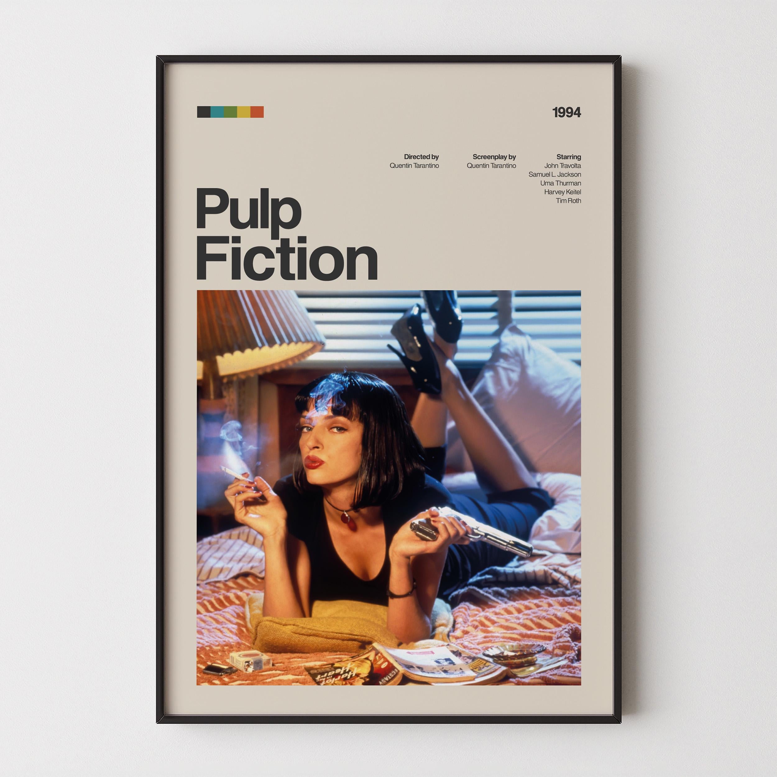 Pulp fiction - Etsy México, image size:2500x2500