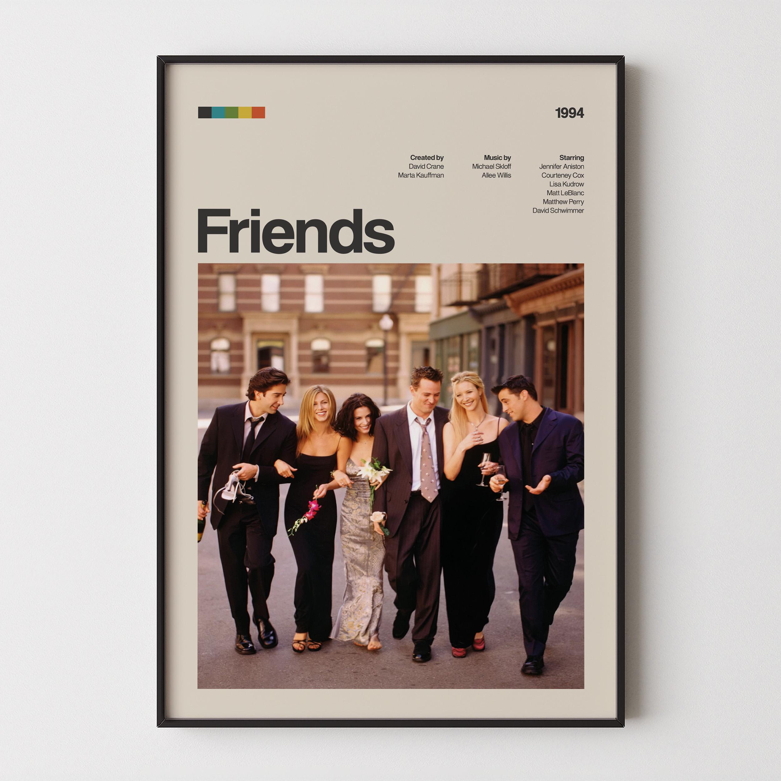 Der Gerahmte Kunstdruck Three Friends