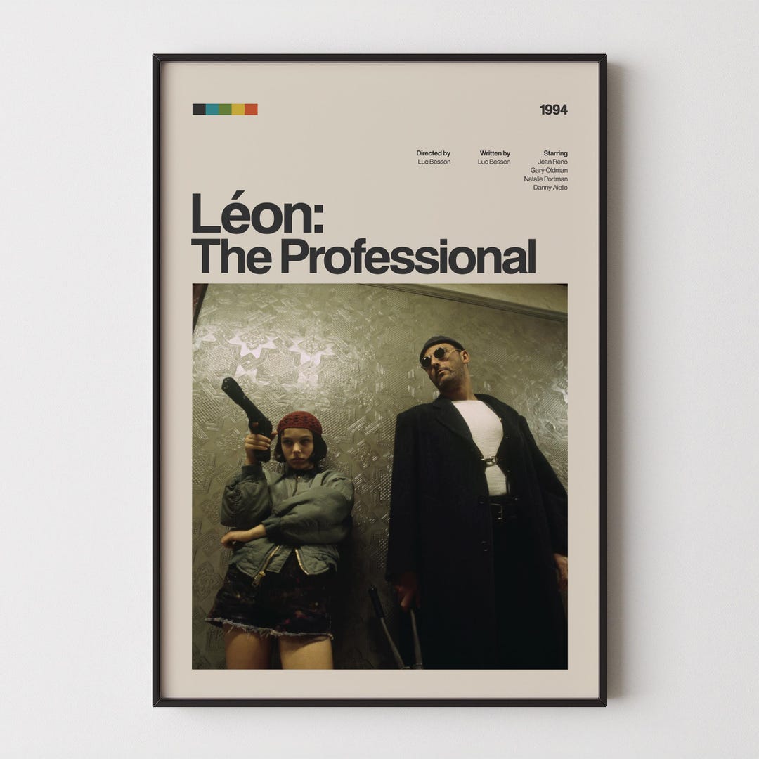 Leon the Professional Poster, Leon the Professional Movie Print, Leon ...