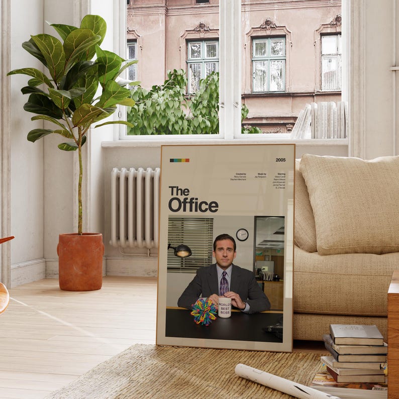 The Office Poster, the Office Tv Series Print, the Office Wall Art, Tv ...