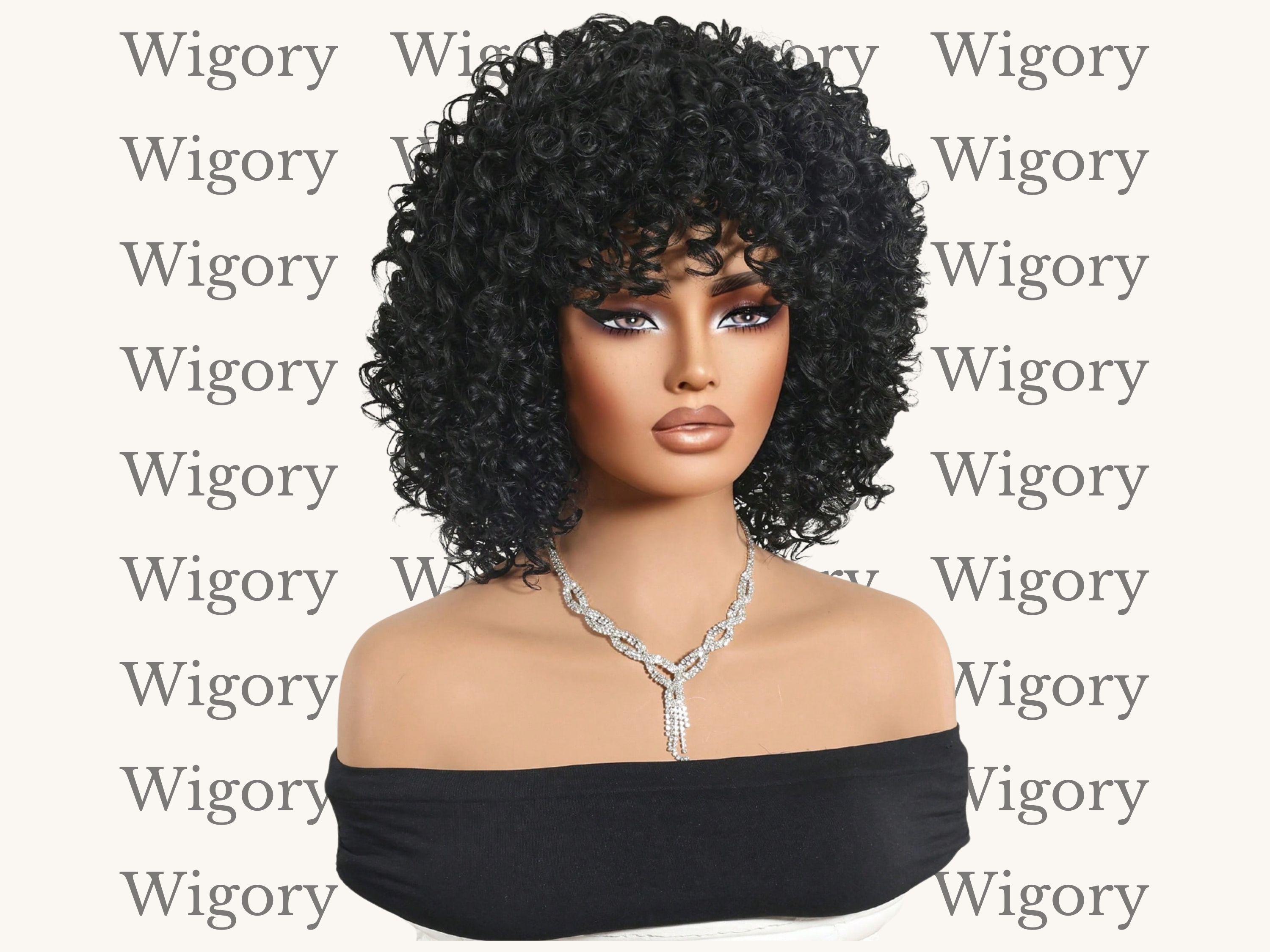 Voluminous Black Afro Curly Wig for Women Essence Wigs Nyabinghi Long Voluminous Black Kinky Lace Fron main image 3