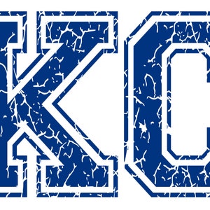 Kansas City, KC, Crackle Design, SVG File, PNG Files image 5