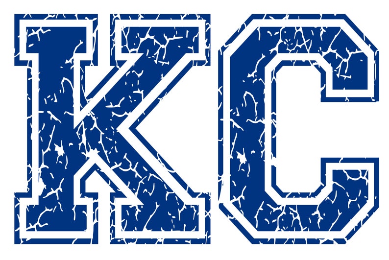 Kansas City, KC, Crackle Design, SVG File, PNG Files image 5