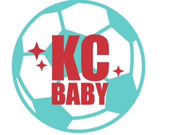 KC Baby, Soccer, Current, SVG File, PNG, Cut File