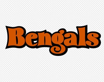 Bengals Retro SVG File, Cut File