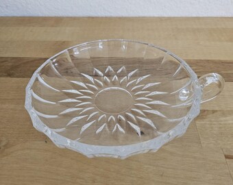 Vintage Crystal Bon Bon Dish| Maker's mark
