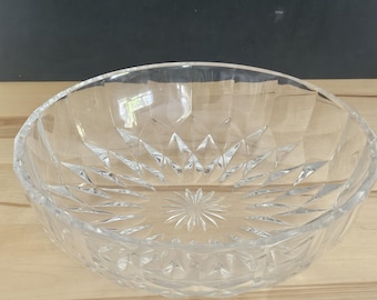 Signed Nils Landberg | Bowl Swedish Art Glass | Vintage Scandinavian Design