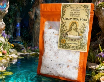 Seraphina Bath Soak-Botanical Bath Soak 3.5oz