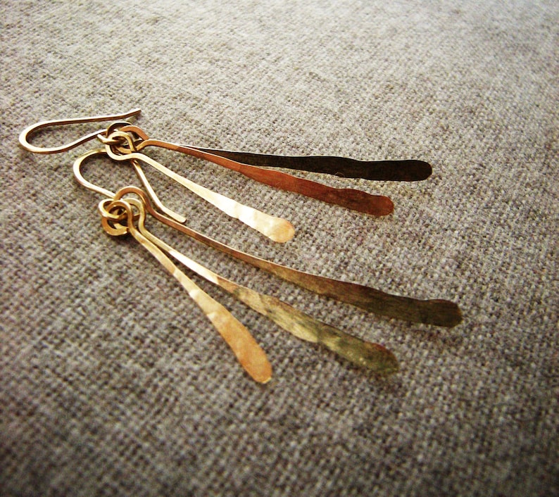 Earrings Propeller Flat Silver- FINK main image 1