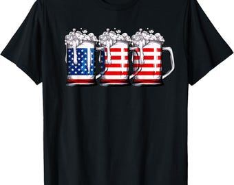 Amerikansk flagga öl ...