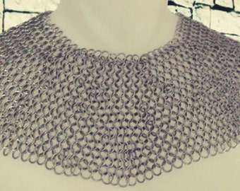 Handcrafted Chainmaille Costume Armor Mantles