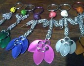 Skeletal Mermaid Keychains