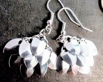 Micromaile Scalemaile Earrings