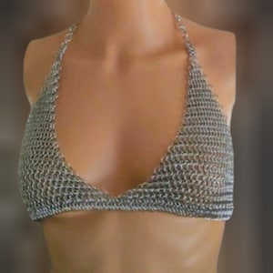 Bikini top with Chain Straps