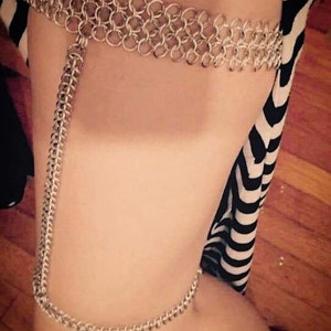 Chainmaille Garter Belt