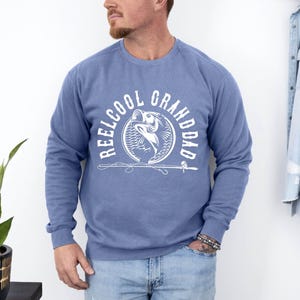 Reel Cool Dad Hoodie, Fishing Dad Sweater, Fathers Day Gift, Dad Birthday Gift, Fisherman Sweatshirt, Dad Fisherman Christmas Gift Sweater bild 9