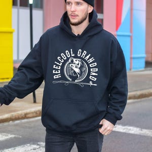 Reel Cool Dad Hoodie, Fishing Dad Sweater, Fathers Day Gift, Dad Birthday Gift, Fisherman Sweatshirt, Dad Fisherman Christmas Gift Sweater bild 10