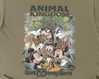 Disney Animal Kingdom Shirt, Disneyland Family Vacation Tee, Disney Safari Shirt, Retro Disney Family Trip T-Shirt, Disney Vacation Shirt