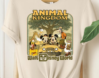 Disney Animal Kingdom Shirt, Disneyland Family Vacation Tee, Disney Safari Shirt, Retro Disney Family Trip T-Shirt, Disney Vacation Shirt
