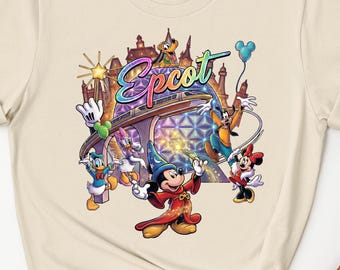 Disney Epcot Shirt, Mickey And Friends Epcot Tee, Epcot Drinking Shirt, Retro Disney Family T-Shirt, Disney Vacation Shirt, Disneyland Shirt